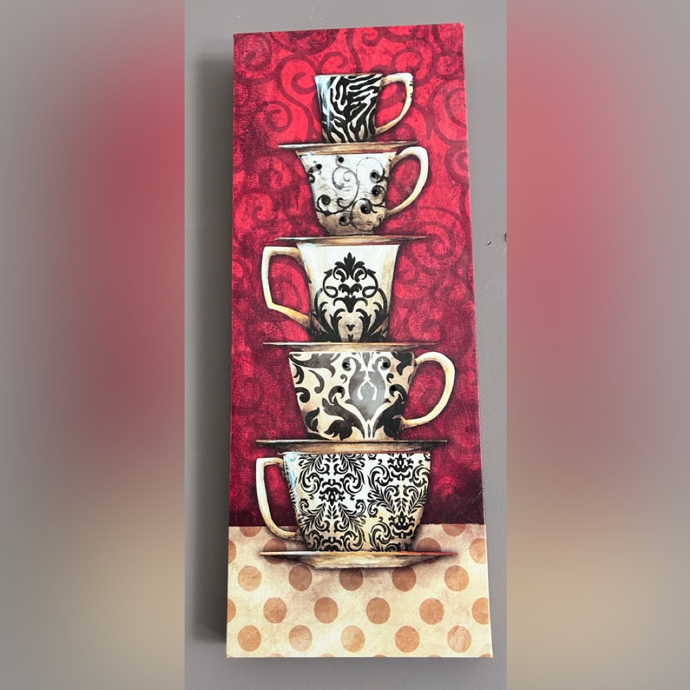 Hobby Lobby Kitchen Coffee Cup Canvas